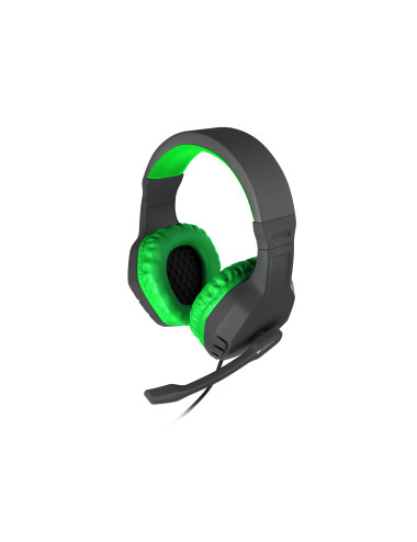 GENESIS ARGON 200 Gaming Headset, On-Ear, Wired, Microphone, Green | Genesis | ARGON 200 | Wired | On-Ear