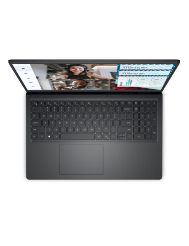 Dell | Vostro 3520 | Black | 15.6 " | WVA | FHD | 1920 x 1080 pixels | Anti-glare | Intel Core i3 | i3-1215U | 8 GB | DDR4 | Sol