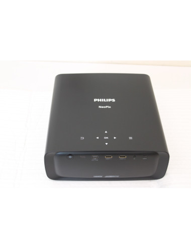 SALE OUT. Philips PicoPix Micro 2TV Mobile Projector, 854x480, 16:9, 600:1, Black USED AS DEMO, DAMAGED PACKAGING | Philips PPX3