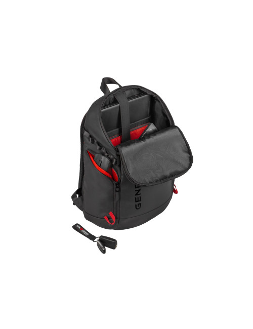 Genesis Pallad 420 | Fits up to size 15.6 " | Laptop Backpack | Black | Waterproof