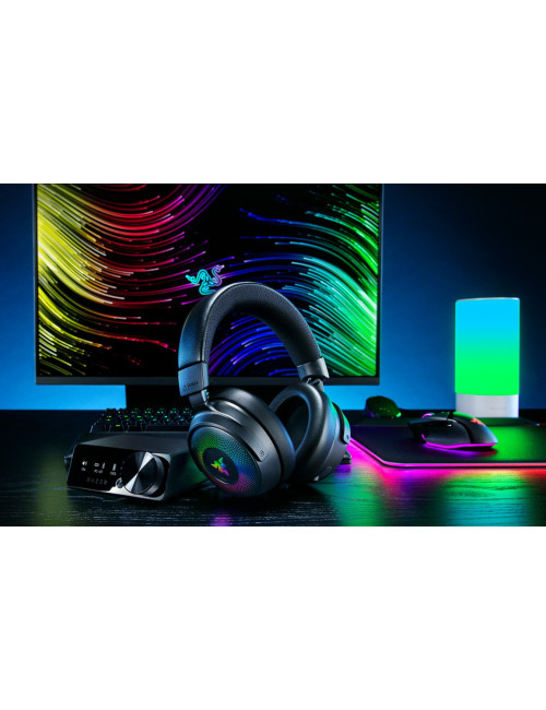 Razer Gaming Headset | Kraken V4 Pro | Bluetooth | Over-ear | Microphone | Wireless | Black