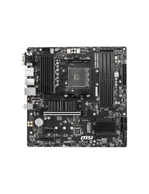 MSI | B550M PRO-VDH | Processor family AMD | Processor socket AM4 | DDR4 | Memory slots 4 | Number of SATA connectors 4 | Chipse