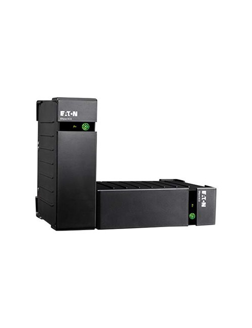 Eaton Ellipse ECO UPS USB DIN, 1600 VA, 1000 W, Input: C14, Outputs: (4) Schuko, (4) Schuko surge only, Tower | Eaton