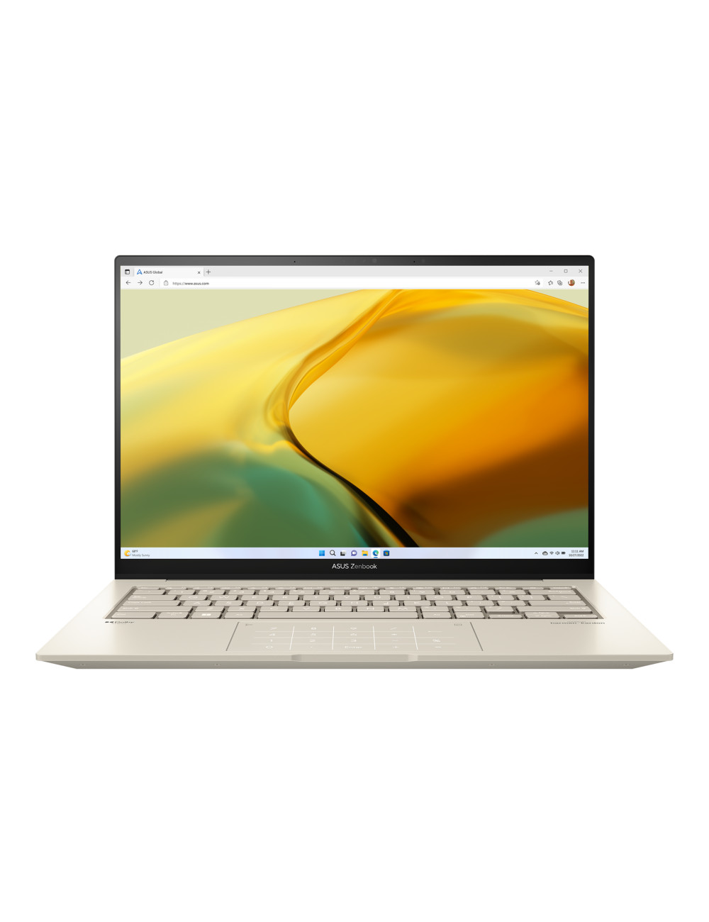 Asus | Zenbook 14X OLED UX3404VA-M9053W | Sandstone Beige | 14.5 " | OLED | 2.8K | 2880 x 1800 pixels | Glossy | Intel Core i5 |