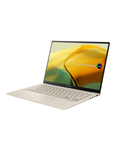 Asus | Zenbook 14X OLED UX3404VA-M9053W | Sandstone Beige | 14.5 " | OLED | 2.8K | 2880 x 1800 pixels | Glossy | Intel Core i5 |