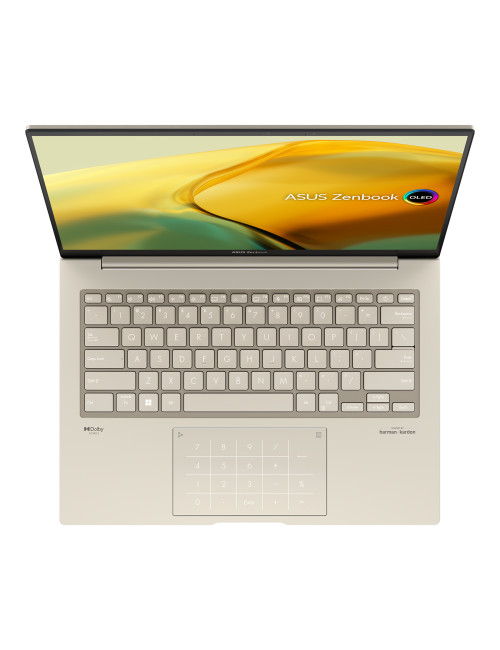 Asus | Zenbook 14X OLED UX3404VA-M9053W | Sandstone Beige | 14.5 " | OLED | 2.8K | 2880 x 1800 pixels | Glossy | Intel Core i5 |