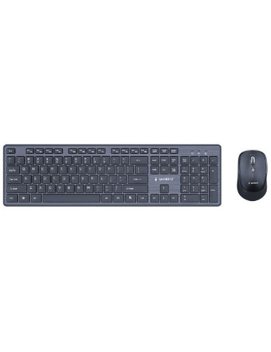 KEYBOARD +MOUSE WRL ENG/DESKTOP BK KBS-WCH-04 GEMBIRD