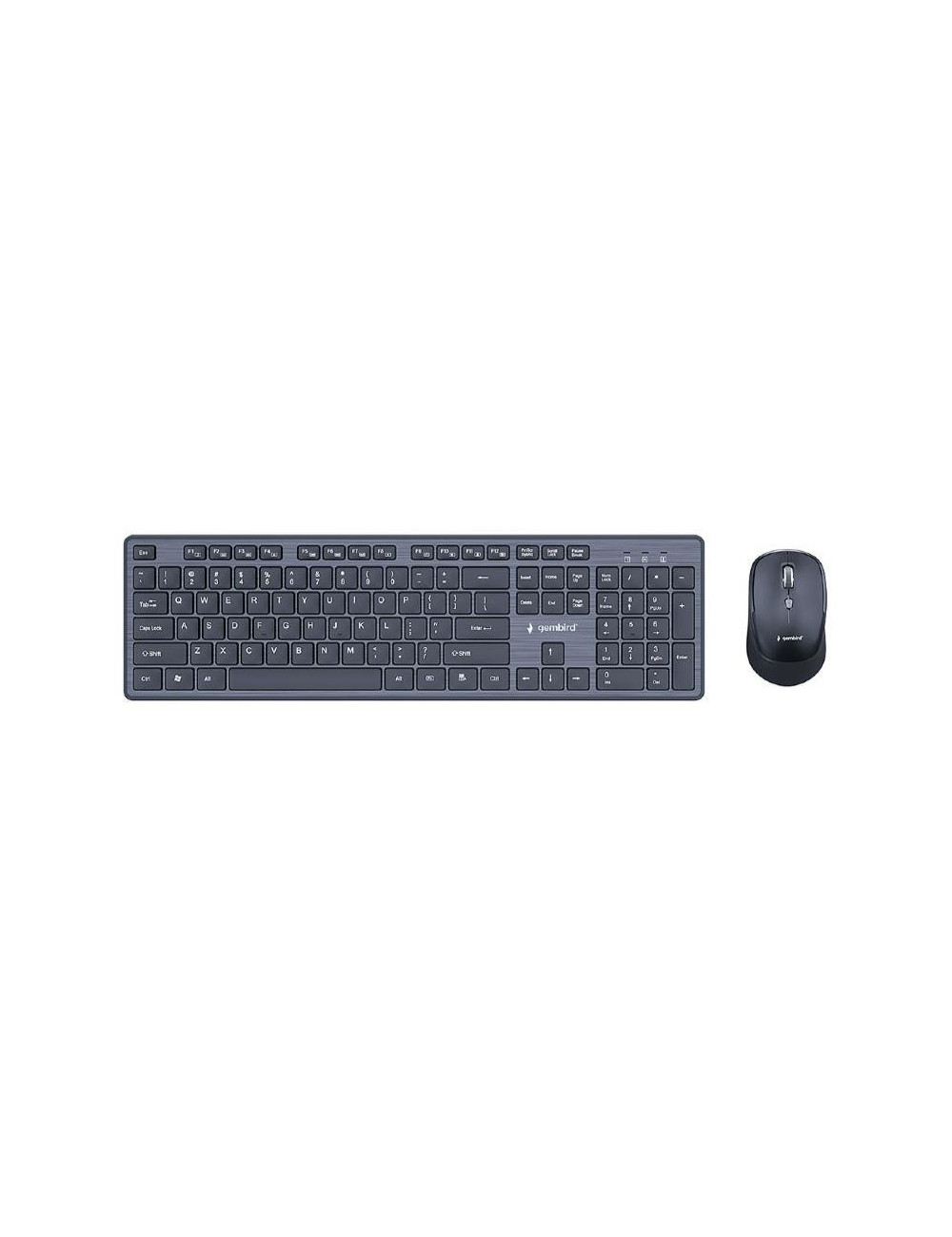 KEYBOARD +MOUSE WRL ENG/DESKTOP BK KBS-WCH-04 GEMBIRD