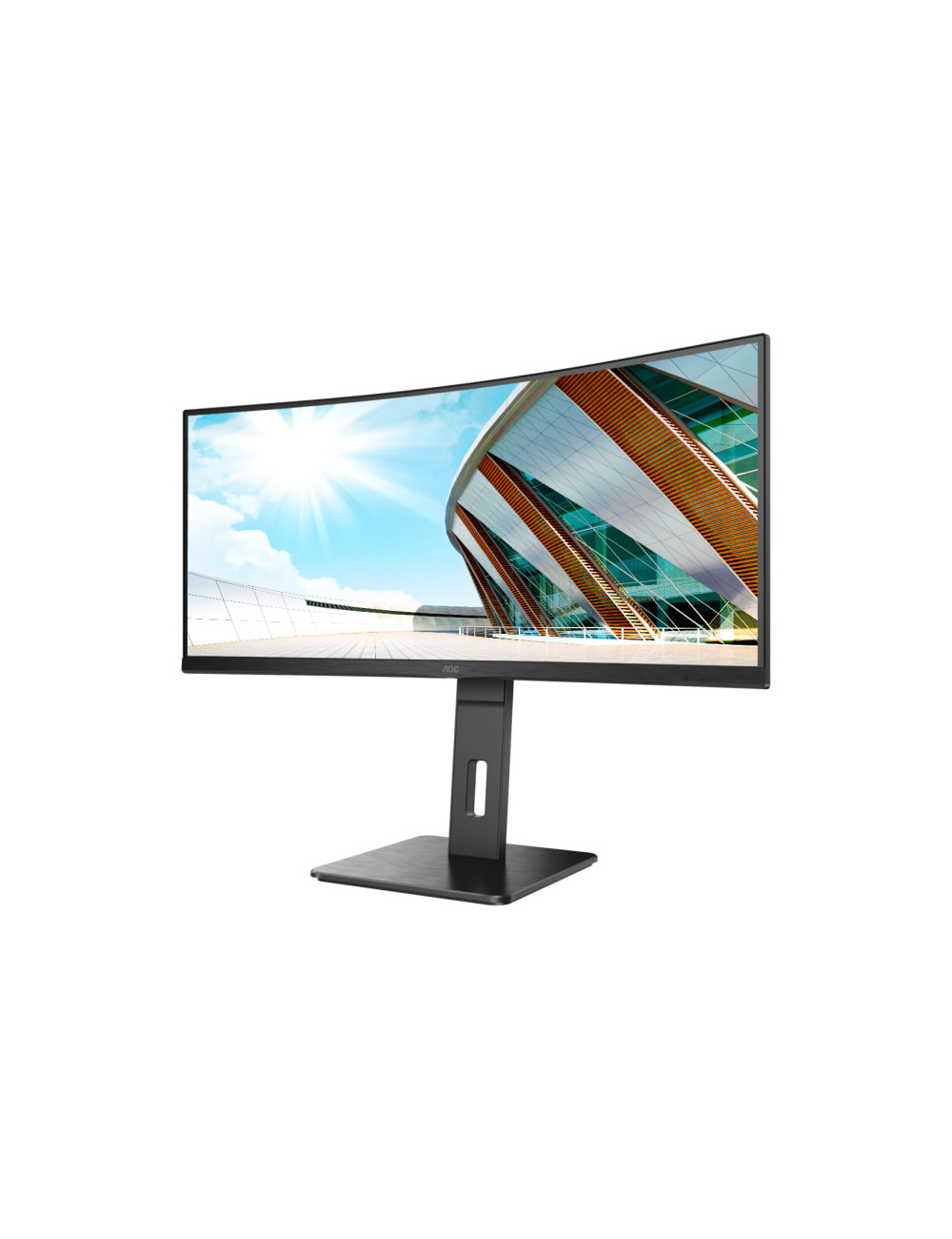 AOC | Curved Monitor | CU34P2A | 34 " | VA | 21:9 | 100 Hz | 1 ms | 3440 1440 | 300 cd/m | Headphone out (3.5mm) | HDMI ports qu