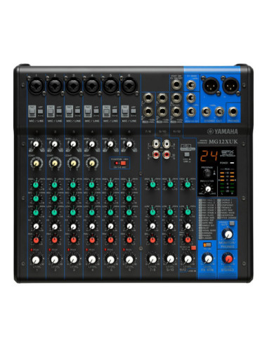 Yamaha MG12XUK audio mixer...