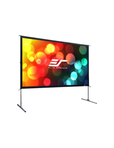 Elite Screens | Yard Master 2 Mobile Outdoor screen WV-Dual | OMS100H2-DUAL | Diagonal 100 " | 16:9 | Viewable screen width (W) 