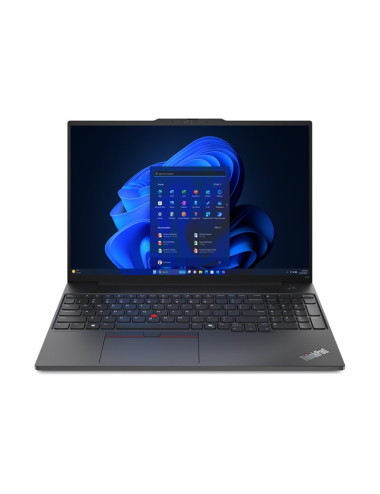 Lenovo ThinkPad E16 | Black | 16 " | IPS | WUXGA | 1920 x 1200 pixels | Anti-glare | AMD Ryzen 7 | 7735HS | 16 GB | SO-DIMM DDR5