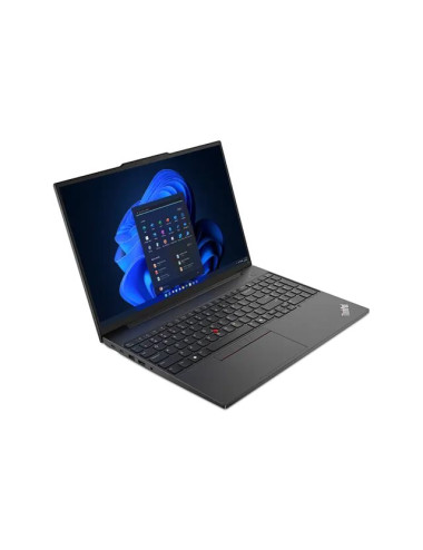 Lenovo ThinkPad E16 | Black | 16 " | IPS | WUXGA | 1920 x 1200 pixels | Anti-glare | AMD Ryzen 7 | 7735HS | 16 GB | SO-DIMM DDR5