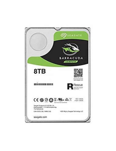 HDD|SEAGATE|Barracuda|8TB|SATA 3.0|256 MB|5400 rpm|Discs/Heads 4/8|3,5"|ST8000DM004