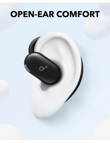 Anker Soundcore | Open-Ear Headphones | V20i | Bluetooth | Open-Ear | Microphone | Wireless | Black