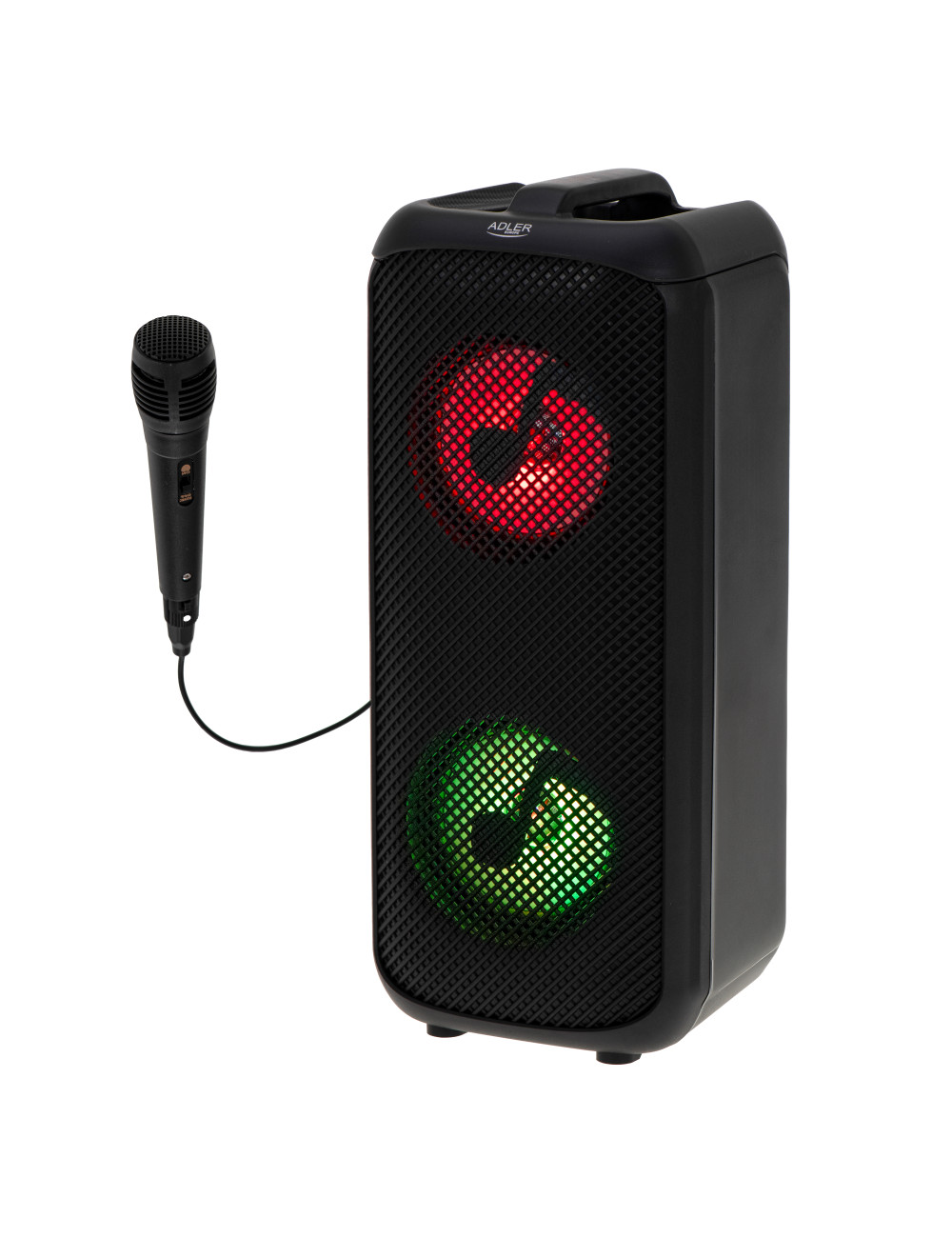 Adler Speaker with radio | AD 1903 | 2x5 W | Bluetooth | Black | Portable | Wireless connection