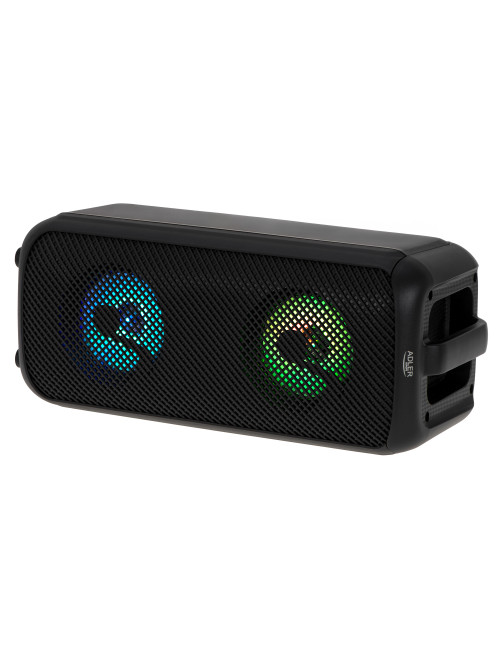 Adler Speaker with radio | AD 1903 | 2x5 W | Bluetooth | Black | Portable | Wireless connection