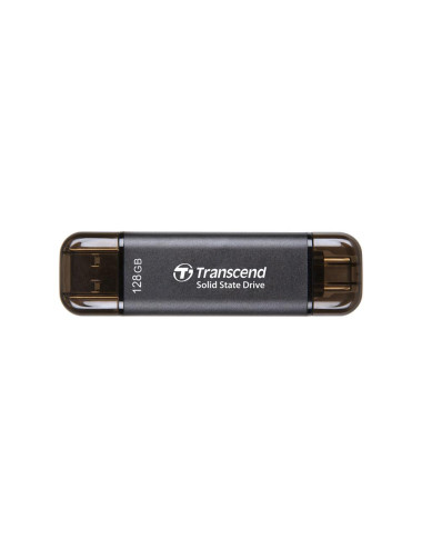 External SSD|TRANSCEND|ESD310C|128GB|USB-C|USB|3D NAND|TS128GESD310C