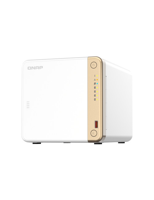 QNAP | 4-Bay desktop NAS | TS-462-4G | Intel Celeron | N4505 2-core | Processor frequency 2.9 GHz | 4 GB