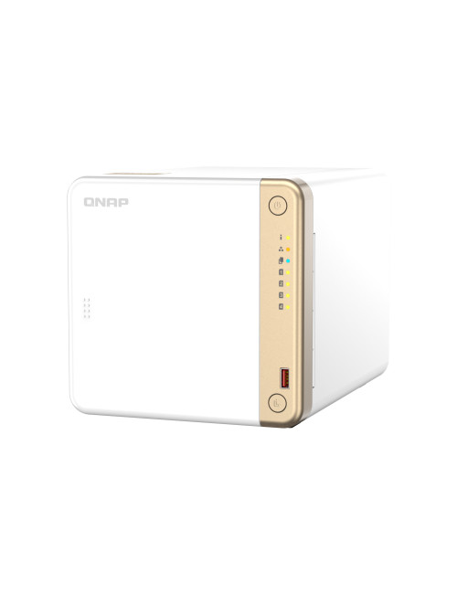 QNAP | 4-Bay desktop NAS | TS-462-4G | Intel Celeron | N4505 2-core | Processor frequency 2.9 GHz | 4 GB