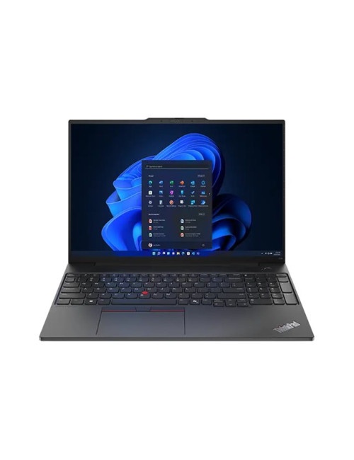 Lenovo ThinkPad E16 | Black | 16 " | IPS | WUXGA | 1920 x 1200 pixels | Anti-glare | Intel Core Ultra 7 | 155H | 16 GB | SO-DIMM