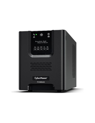 CyberPower | Smart App UPS Systems | PR1000ELCD | 1000 VA | 900 W