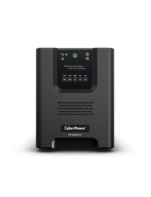 CyberPower | Smart App UPS Systems | PR1000ELCD | 1000 VA | 900 W