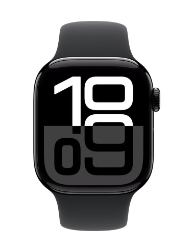 Apple Watch Series 10 | Smart watch | GPS (satellite) | Always-On Retina | Waterproof | Jet Black