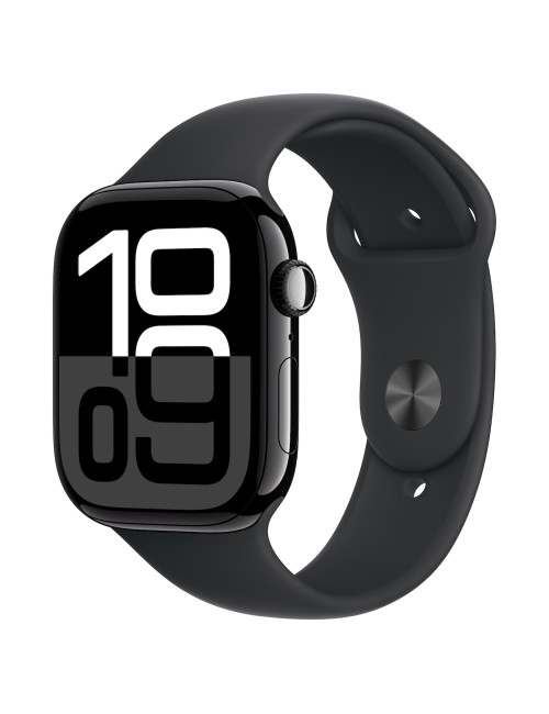 Apple Watch Series 10 | Smart watch | GPS (satellite) | Always-On Retina | Waterproof | Jet Black