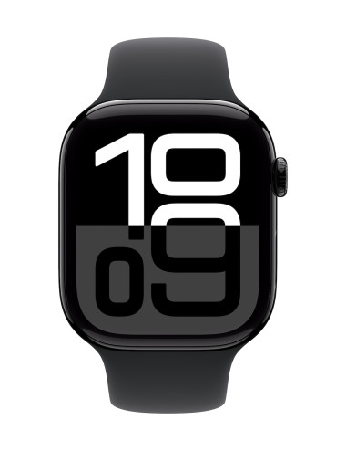 Apple Watch Series 10 | Smart watch | GPS (satellite) | Always-On Retina | Waterproof | Jet Black