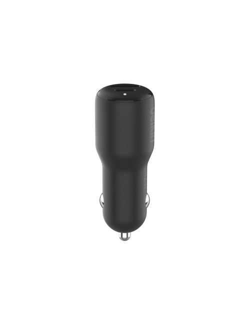 BELKIN BOOST CHARGE 42w - 30w USB-C PD PPS + 12w USB-A Car Charger, Black | Belkin