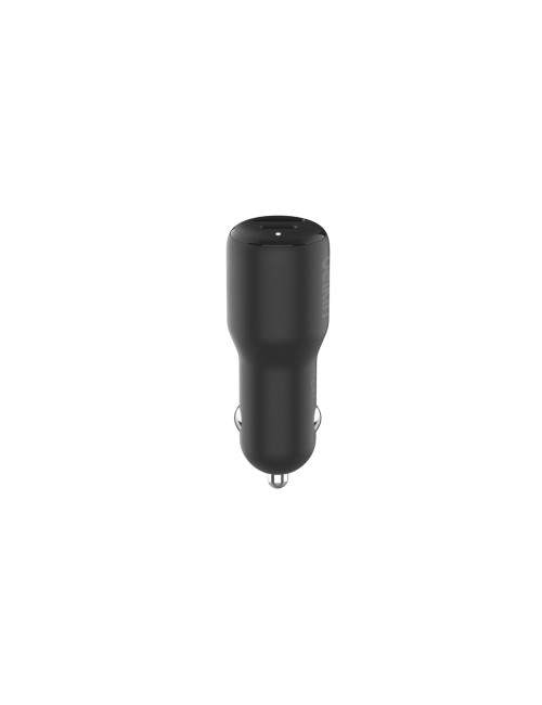 BELKIN BOOST CHARGE 42w - 30w USB-C PD PPS + 12w USB-A Car Charger, Black | Belkin