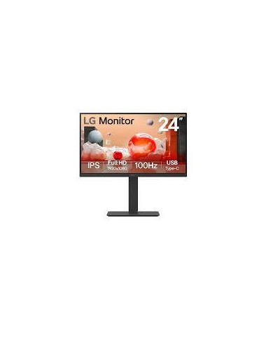 LCD Monitor|LG|23.8"|Business|Panel IPS|1920x1080|16:9|100 Hz|5 ms|Swivel|Pivot|Height adjustable|Tilt|24BA650-B