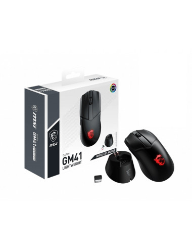 MSI | Clutch GM41 Lightweight | Optical | Gaming Mouse | Black | Yes