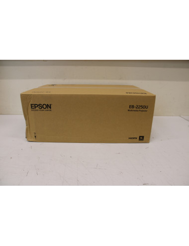 SALE OUT. Epson | EB-2250U | WUXGA (1920x1200) | 5000 ANSI lumens | 15.000:1 | White | FHD | Lamp warranty 12 month(s) | 3LCD | 