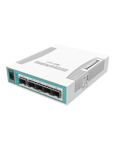 MikroTik | Cloud Router Switch | CRS106-1C-5S | Web Management | Desktop | SFP ports quantity 5 | 12 month(s) | 12 month(s)