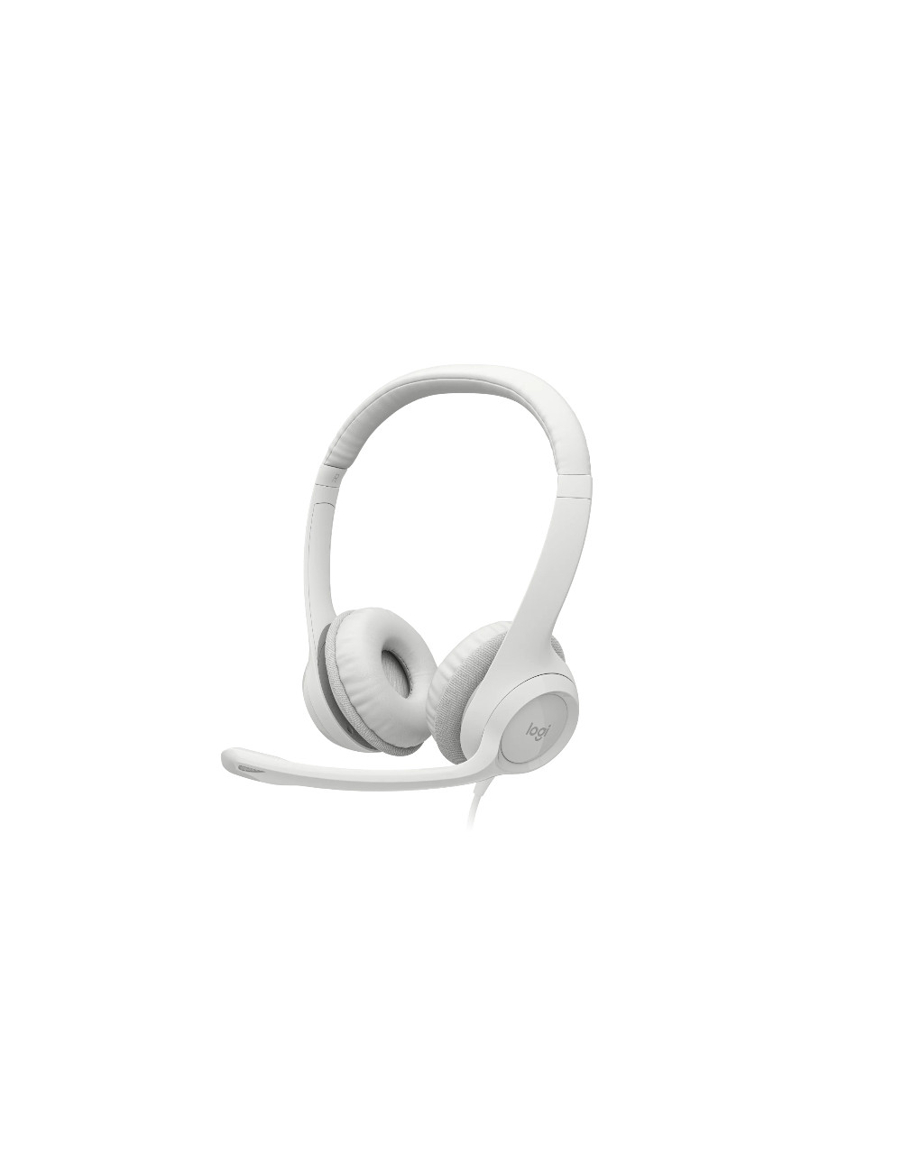 Logitech | USB Computer Headset | H390 | Wired | Over-Ear | Microphone | Noise canceling | Off-white