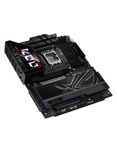 Asus ROG MAXIMUS Z890 HERO | Processor family Intel | Processor socket LGA1851 | DDR5 | Supported hard disk drive interfaces M.2