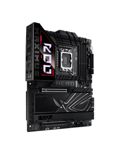 Asus ROG MAXIMUS Z890 HERO | Processor family Intel | Processor socket LGA1851 | DDR5 | Supported hard disk drive interfaces M.2