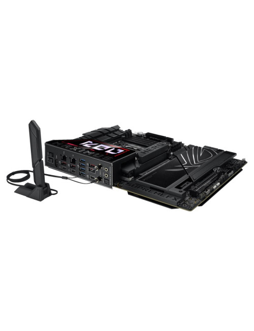 Asus ROG MAXIMUS Z890 HERO | Processor family Intel | Processor socket LGA1851 | DDR5 | Supported hard disk drive interfaces M.2