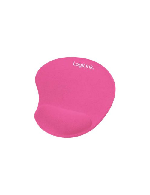 Logilink ID0027P Mouse Pad, Silcon Wrist, Pink | Logilink