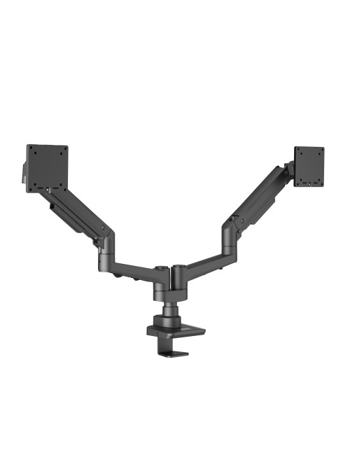 EDBAK Desk Mount | DMV02 Dual Swing Arm | Height adjustment, Tilt | 19-35 " | Maximum weight (capacity) 20 kg | Black