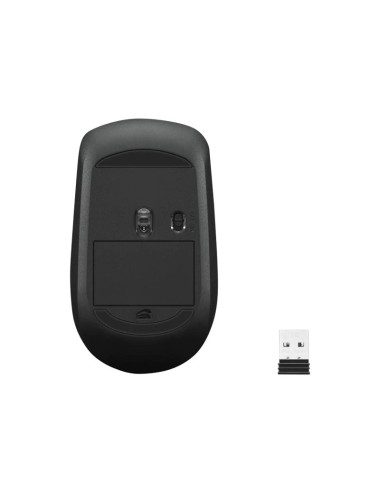 Lenovo | Wireless Compact Mouse | 400 | Red optical sensor | Wireless | 2.4G Wireless via USB-C receiver | Black | 1 year(s)