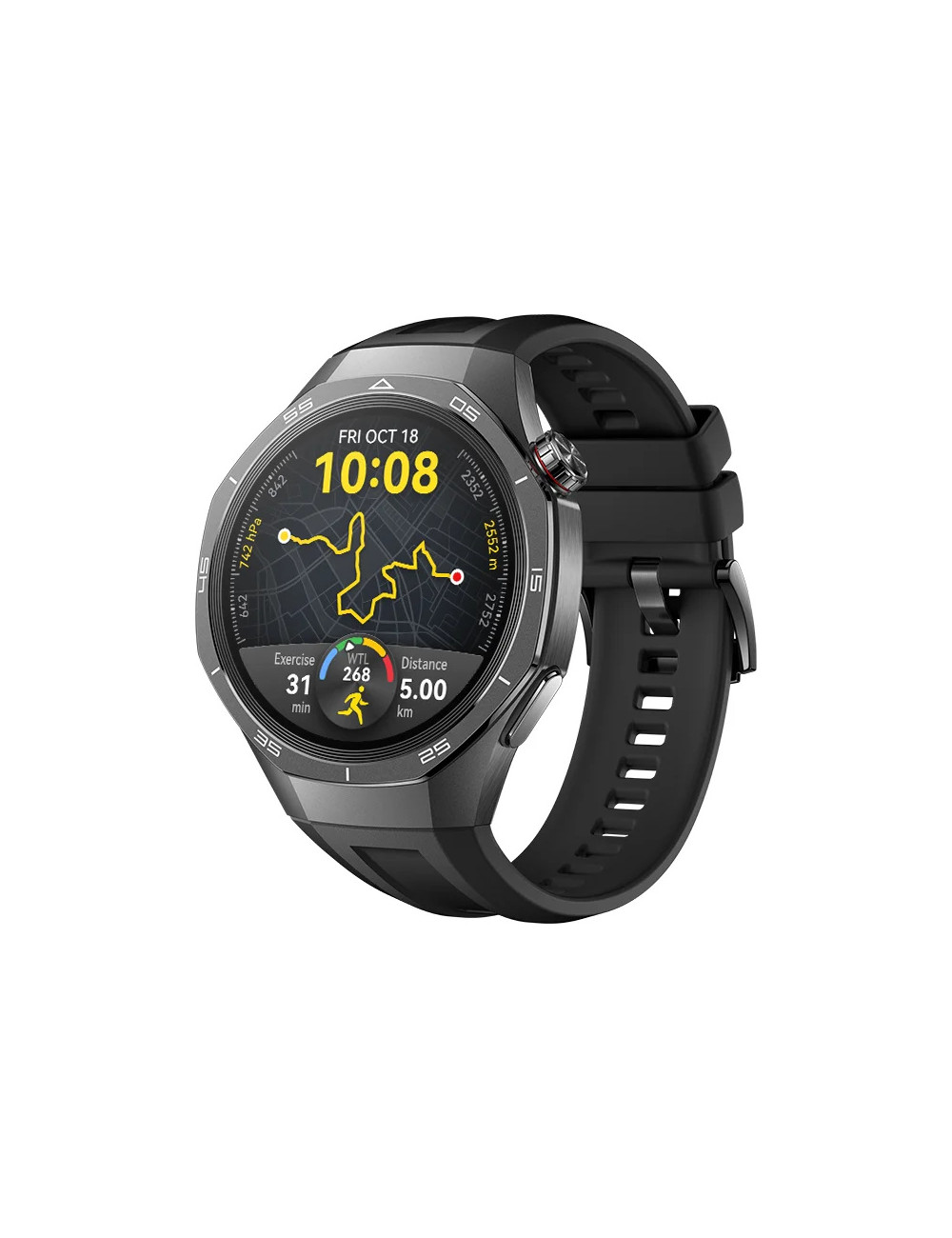 Huawei WATCH GT 5 Pro 46mm | Smart watch | GPS (satellite) | AMOLED | 1.43 inches | Black