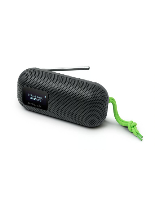 Muse Speaker With FM Radio | M-750 FBT | 10 W | Waterproof | Bluetooth | Black | Portable | Wireless connection