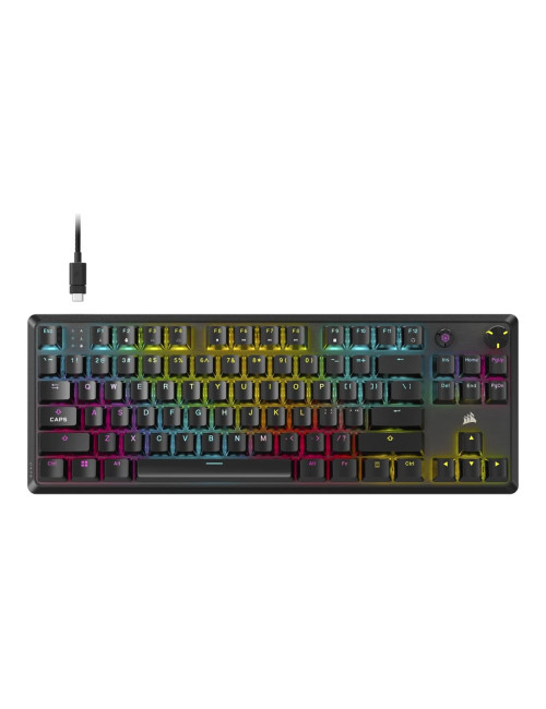 Corsair K70 CORE TKL | Tenkeyless Mechanical Gaming Keyboard | Wired | NA | Black | 0.973 g | MLX RED