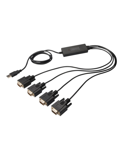 Digitus | USB 2.0 to 4xRS232 Cable | DA-70159 | USB to Serial Adapter