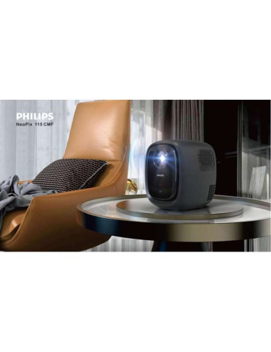 Philips NeoPix 130 | HD ready (1280x720) | 120 ANSI lumens | Black | Wi-Fi