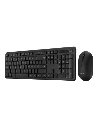 Asus | Keyboard and Mouse Set | CW100 | Keyboard and Mouse Set | Wireless | Mouse included | Batteries included | UI | Black