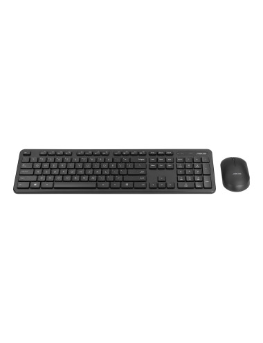 Asus | Keyboard and Mouse Set | CW100 | Keyboard and Mouse Set | Wireless | Mouse included | Batteries included | UI | Black